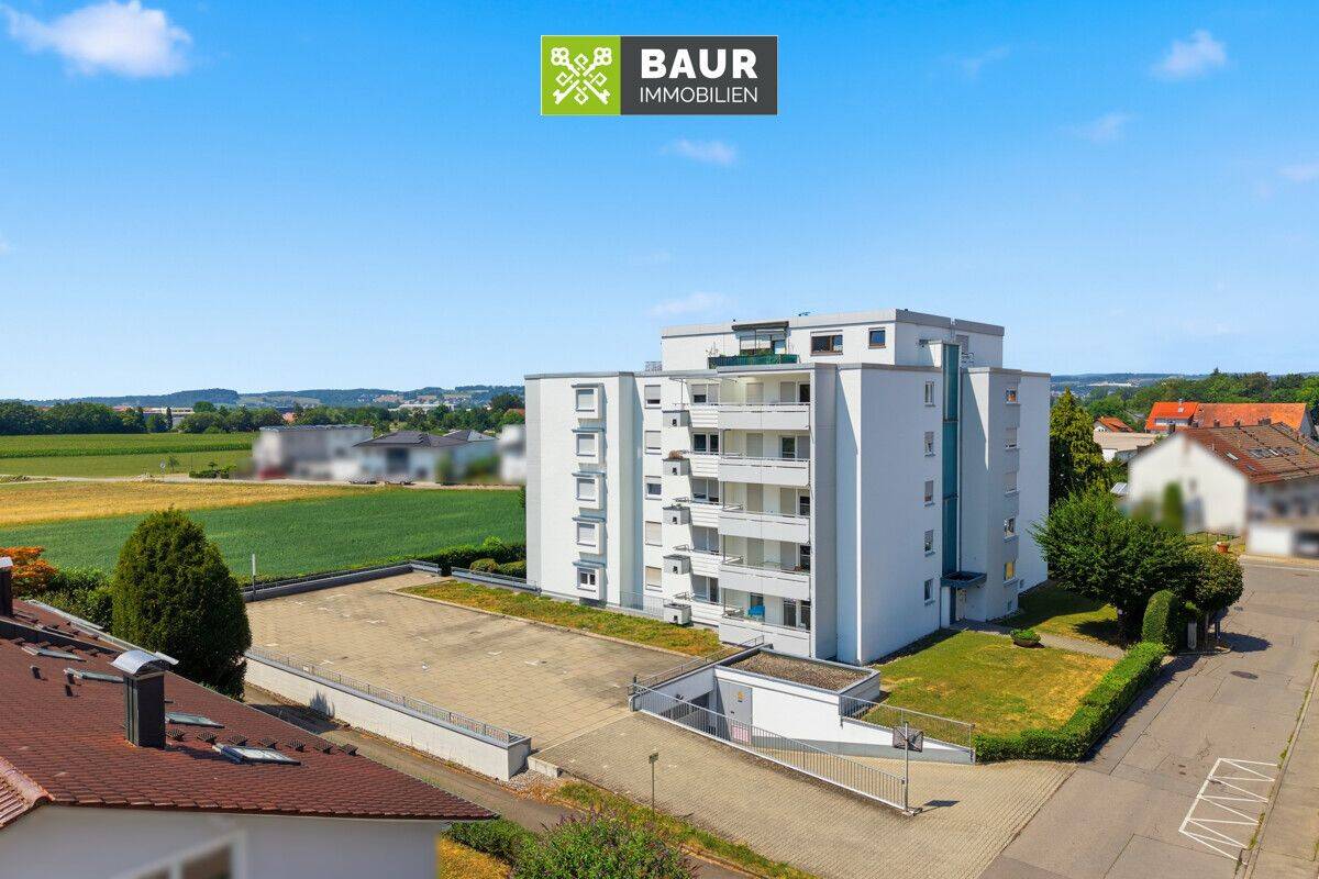 360° | Sofort verfügbar: 1-Zi.-Wohnung in gepflegtem MFH in Baienfurt mit PKW-Stellplatz, 88255 Baienfurt