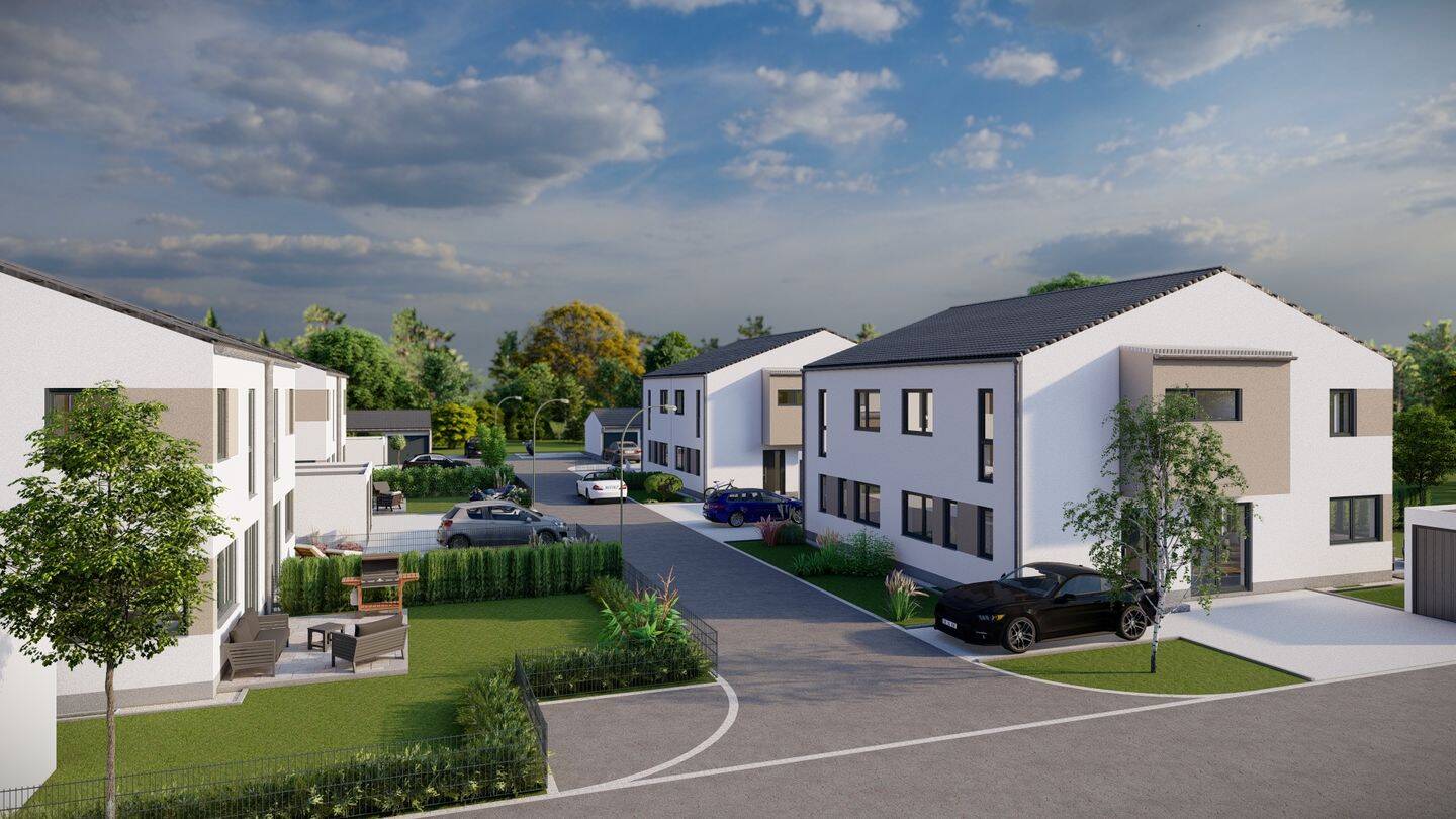 Doppelhaushälfte mit Keller in Oberhinkofen BG Dorfbreite III; Parzelle 2, inkl. Grundstück, 93083 Obertraubling