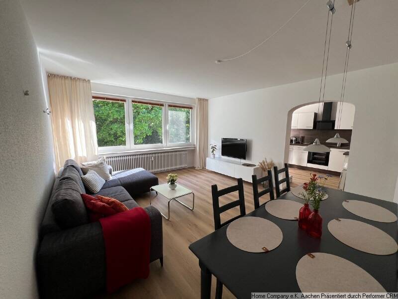 Südviertel: Schicke, modern möbl. 3-Zi.-Whng. mit Balkon u. Garage