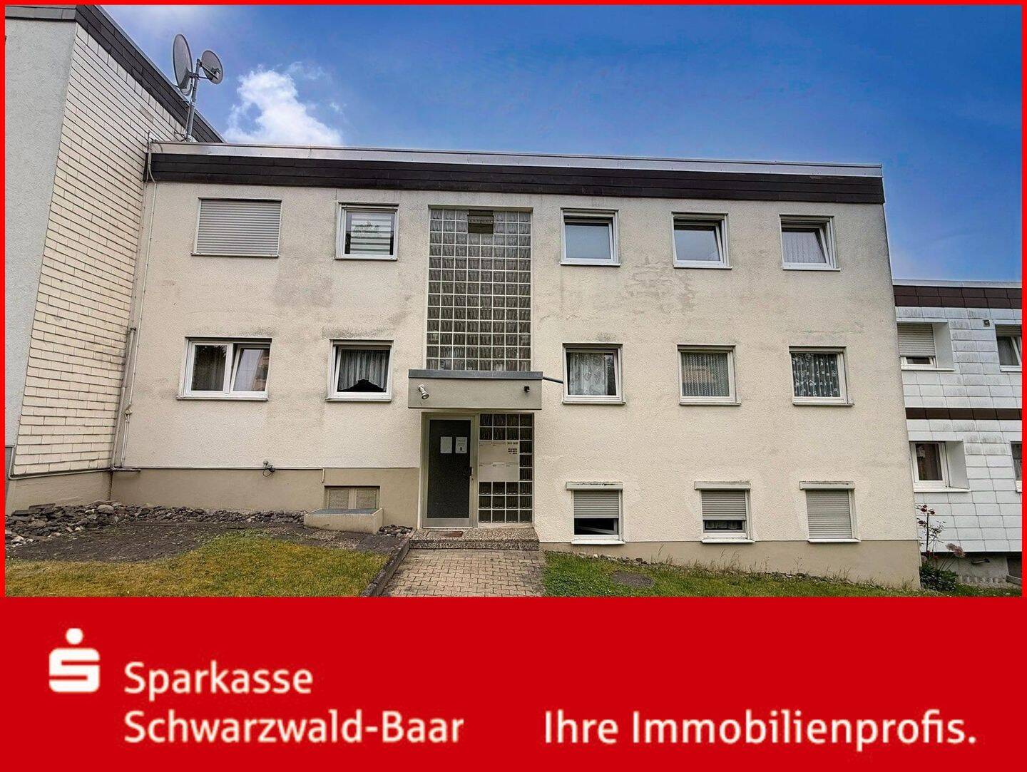 3-Zimmer-Eigentumswohnung mit Balkon und 2 Garagen, 78086 Brigachtal