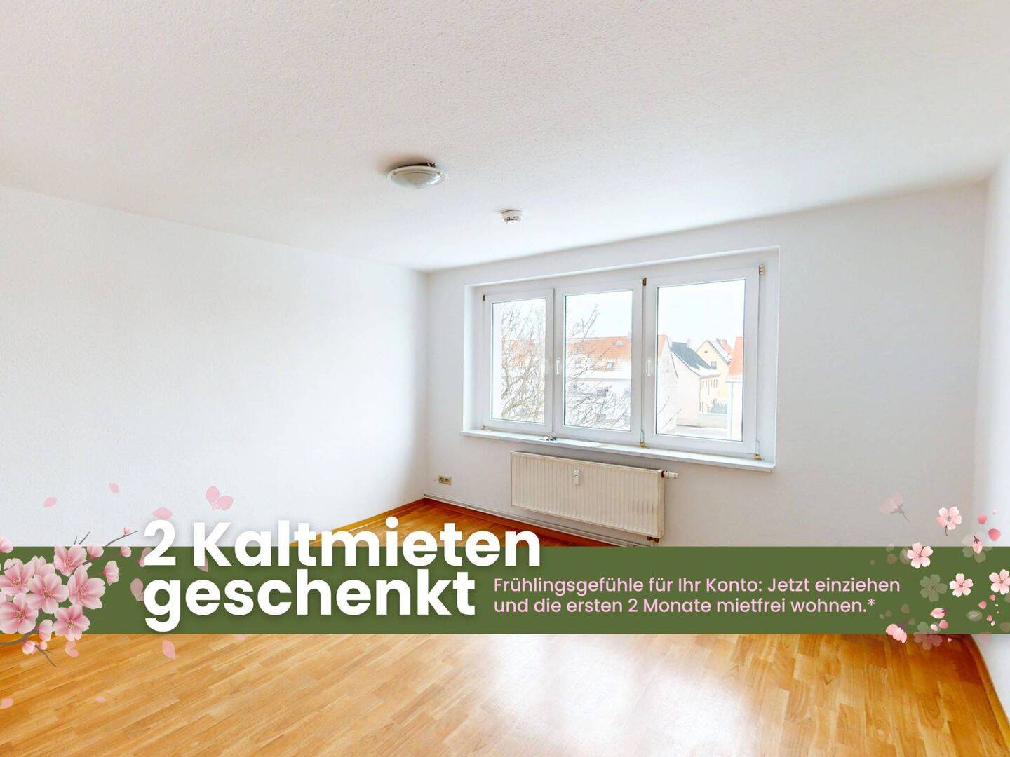 Ein Ort zum Wohlfühlen: Helle 1-Zimmer-Wohnung, 6886 Wittenberg