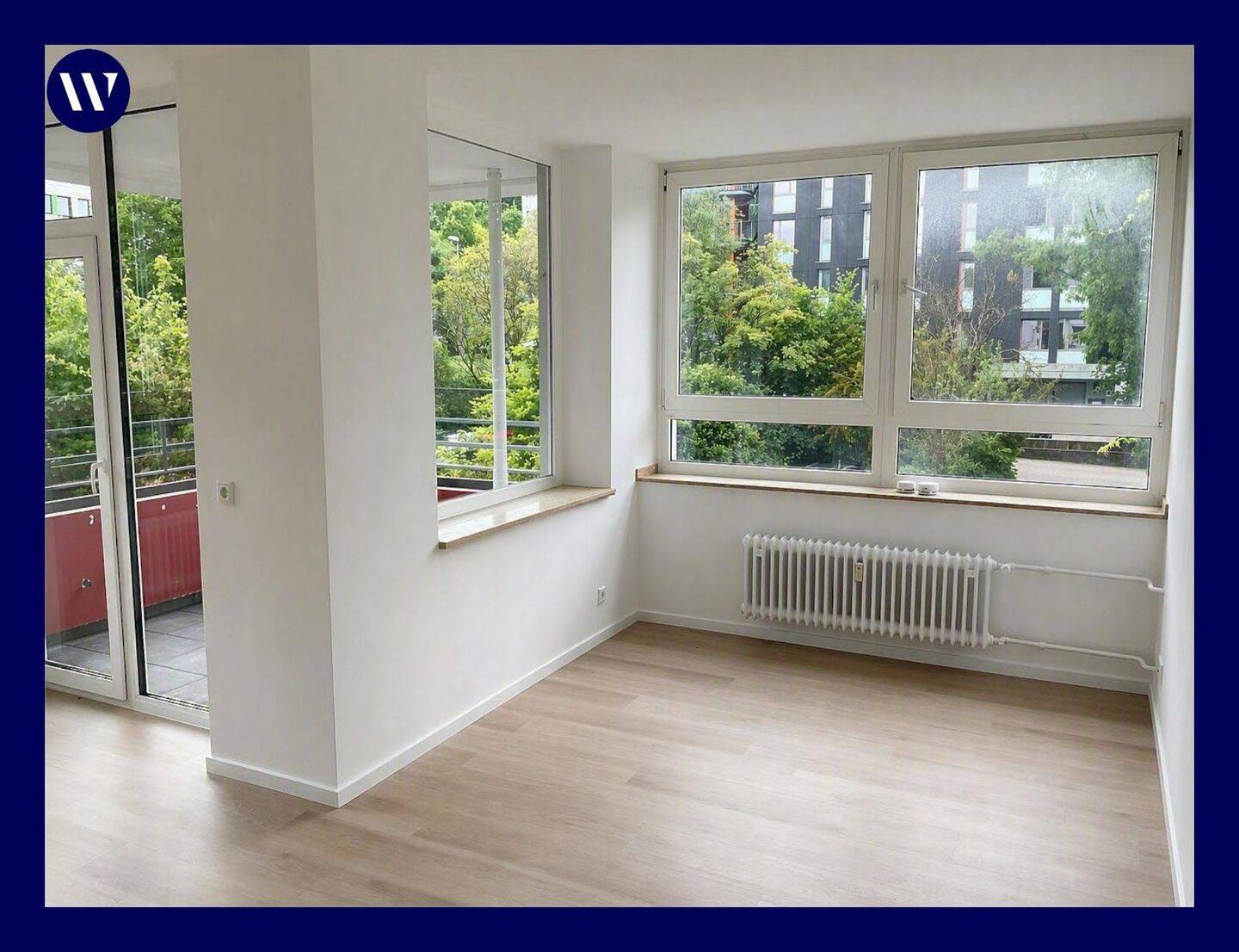Große 2-Zimmer-Wohnung + Balkon, offener Kochbereich, Wannenbad, Aufzug, 44801 Bochum (Querenburg Stiepel Wiemelhausen)