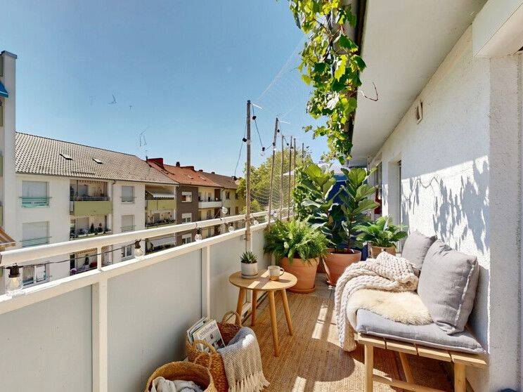 Tolle zentrale Lage – Moderne 3-Zimmer-Wohnung mit 2 Balkonen, 67061 Ludwigshafen am Rhein (Mitte Süd)