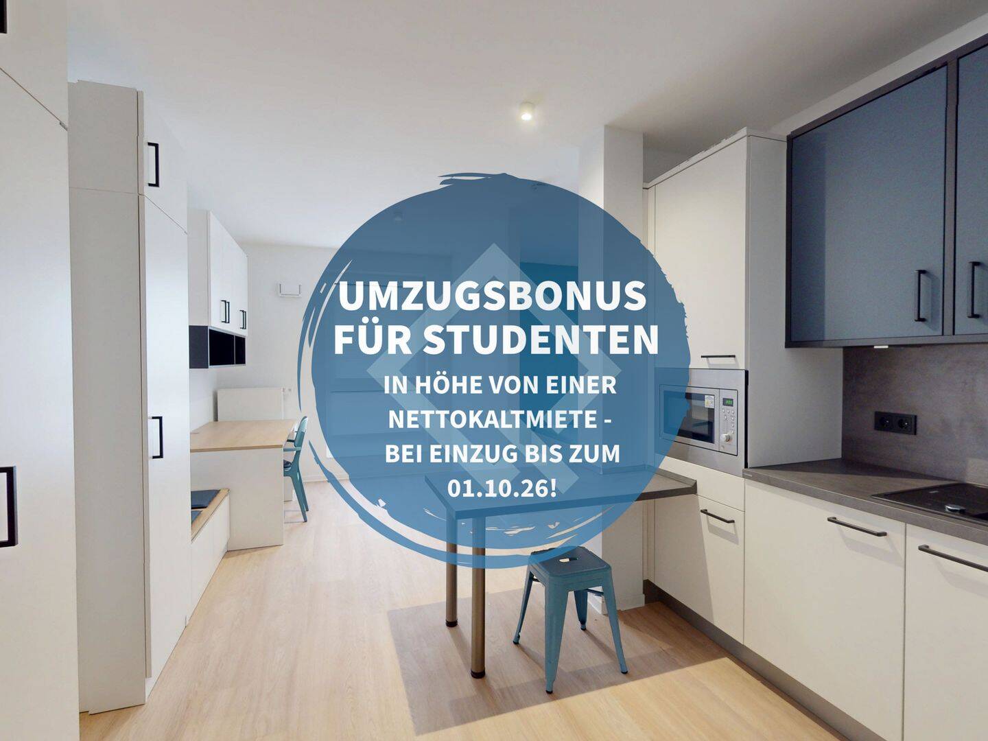 1 Monat mietfrei! Stylisches Apartment für Studierende – wohnen im Quartillion Wiesbaden, 65197 Wiesbaden (Biebrich Dotzheim Wiesbaden)