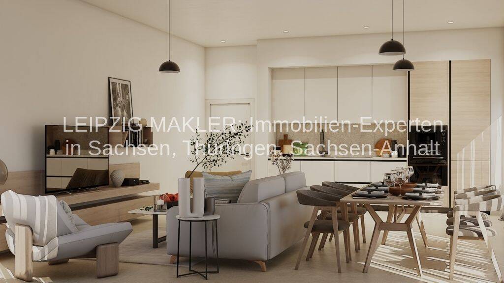 FERTIGSTELLUNG 2027: Bezahlbare 5-Zimmer-Wohnung mit Wintergarten für Familien, 4451 Borsdorf
