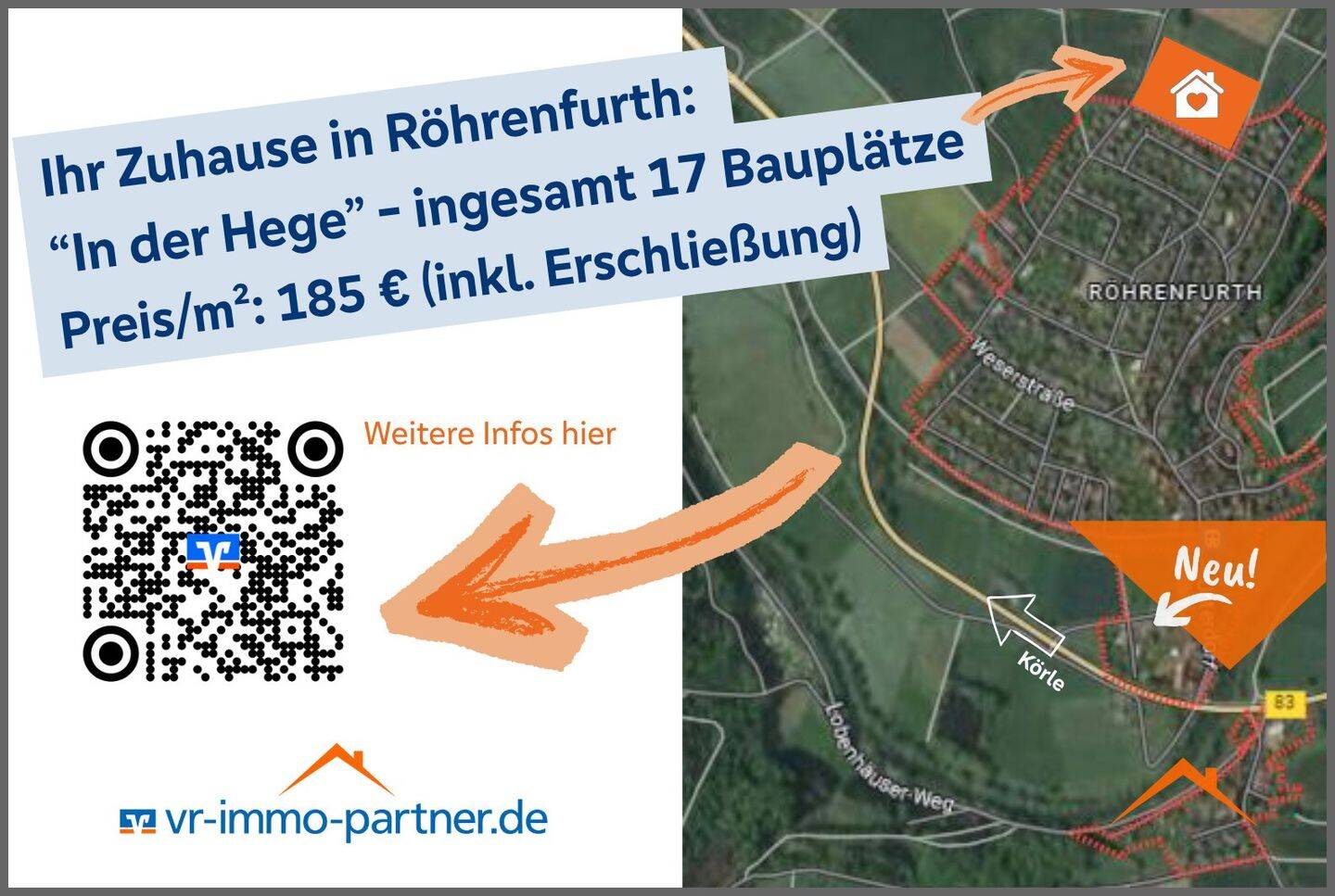 Ihr Bauplatz mit Panorama-Ausblick, 34212 Melsungen
