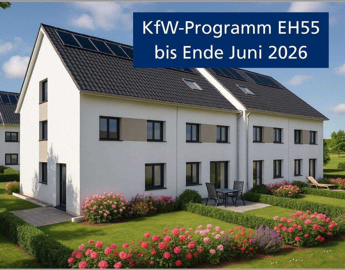 Neubau-Reihenhaus in Rodgau-Dudenhofen – individuell ausbaufähig, 63110 Rodgau