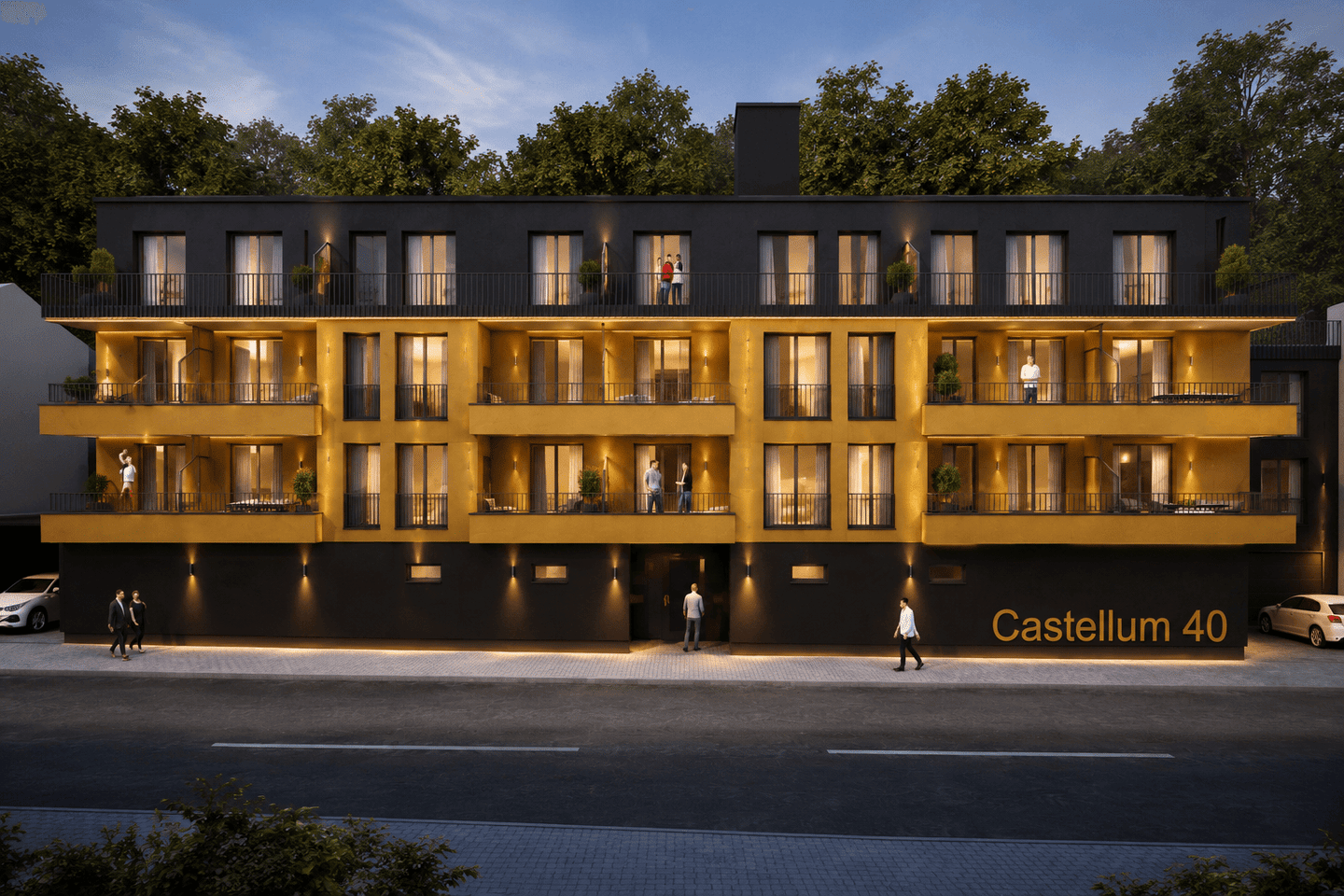 CASTELLUM40 – Einzigartiges Penthouse mit großzügigen Dachterrassen und Garten auf gleicher Ebene, 66440 Blieskastel