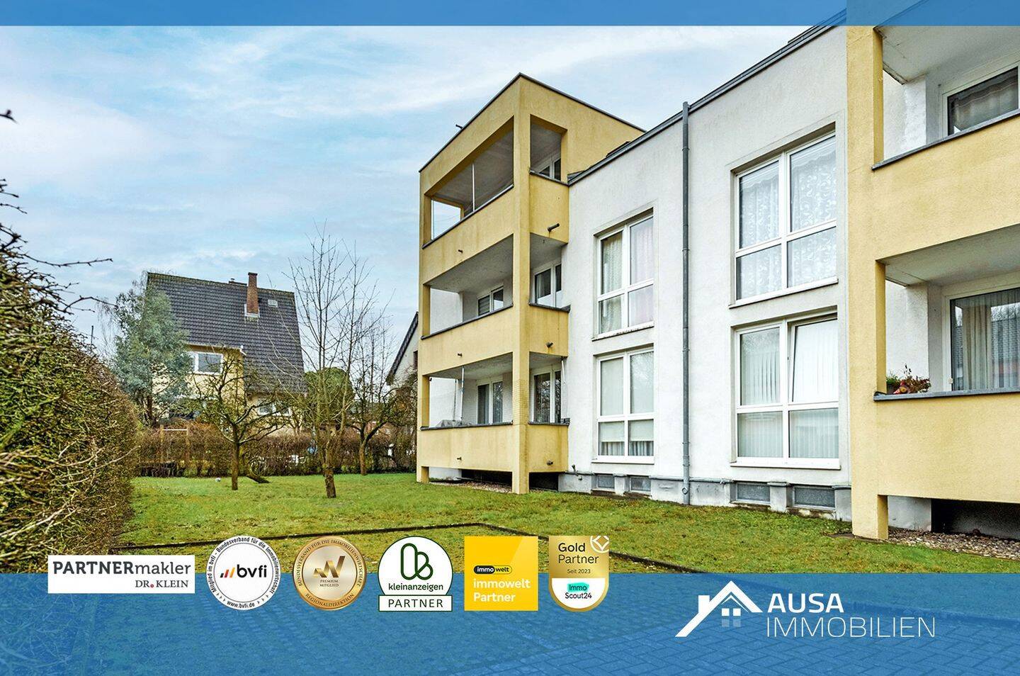 Ruhige 2-Zimmerwohnung mit schönem Ausblick, 48167 Münster (Angelmodde Gremmendorf Wolbeck)