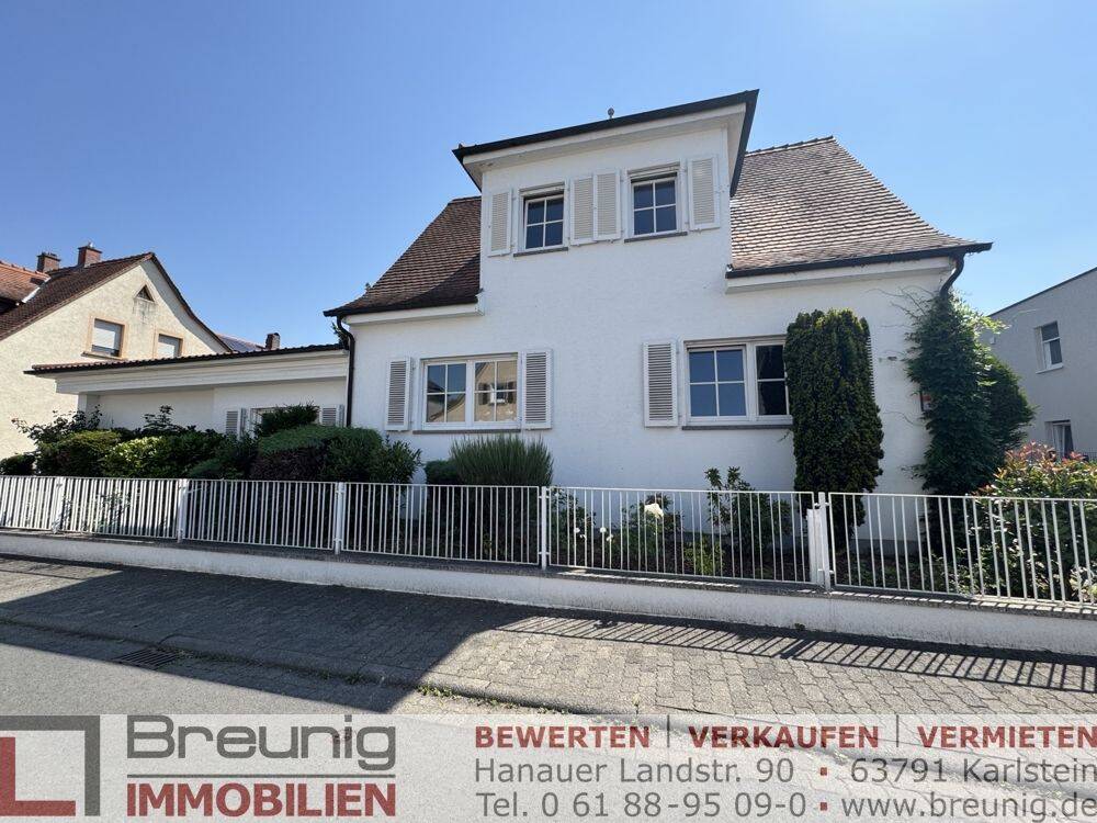 Charmantes Zweifamilienhaus mit großem Garten in ruhiger, zentraler Lage von Kahl am Main, 63796 Kahl a. Main (Kahl)