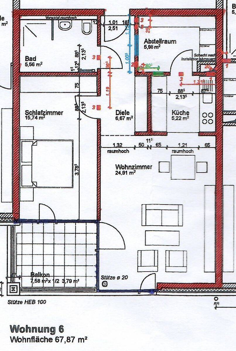 Attraktive Wohnung in zentraler Lage in Aurich, Innenstadt, 26603 Aurich