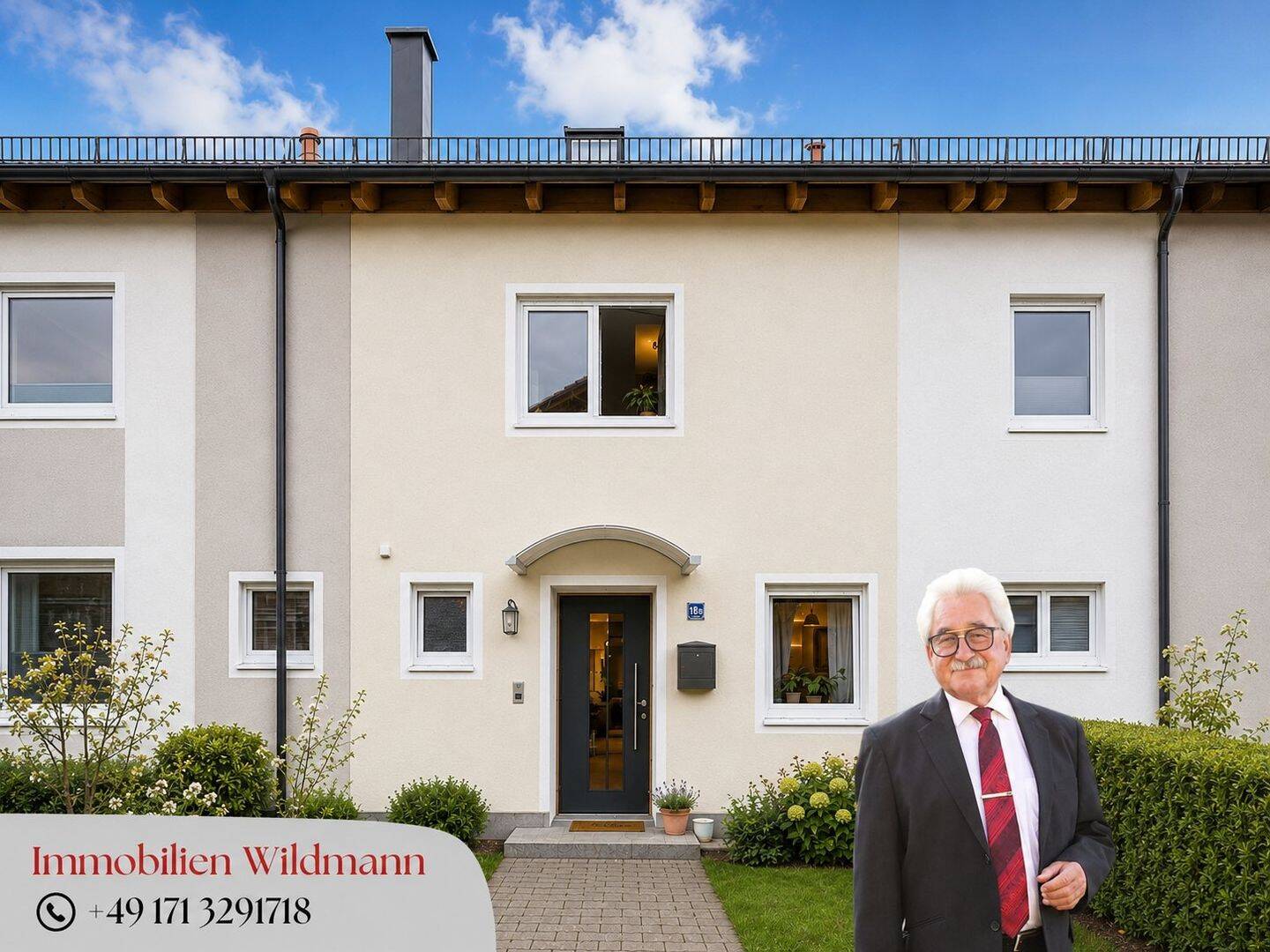 Zentral wohnen mit Hausgefühl – gepflegtes Reihenhaus mit Garten & 2 TG-Stellplätzen, 83301 Traunreut