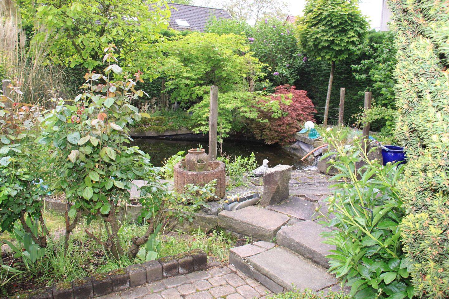 3,5 Zimmer Wohnung mit Wintergarten Garten und Teich in Duisburg Grossenbaum, 47269 Duisburg (Großenbaum Rahm)