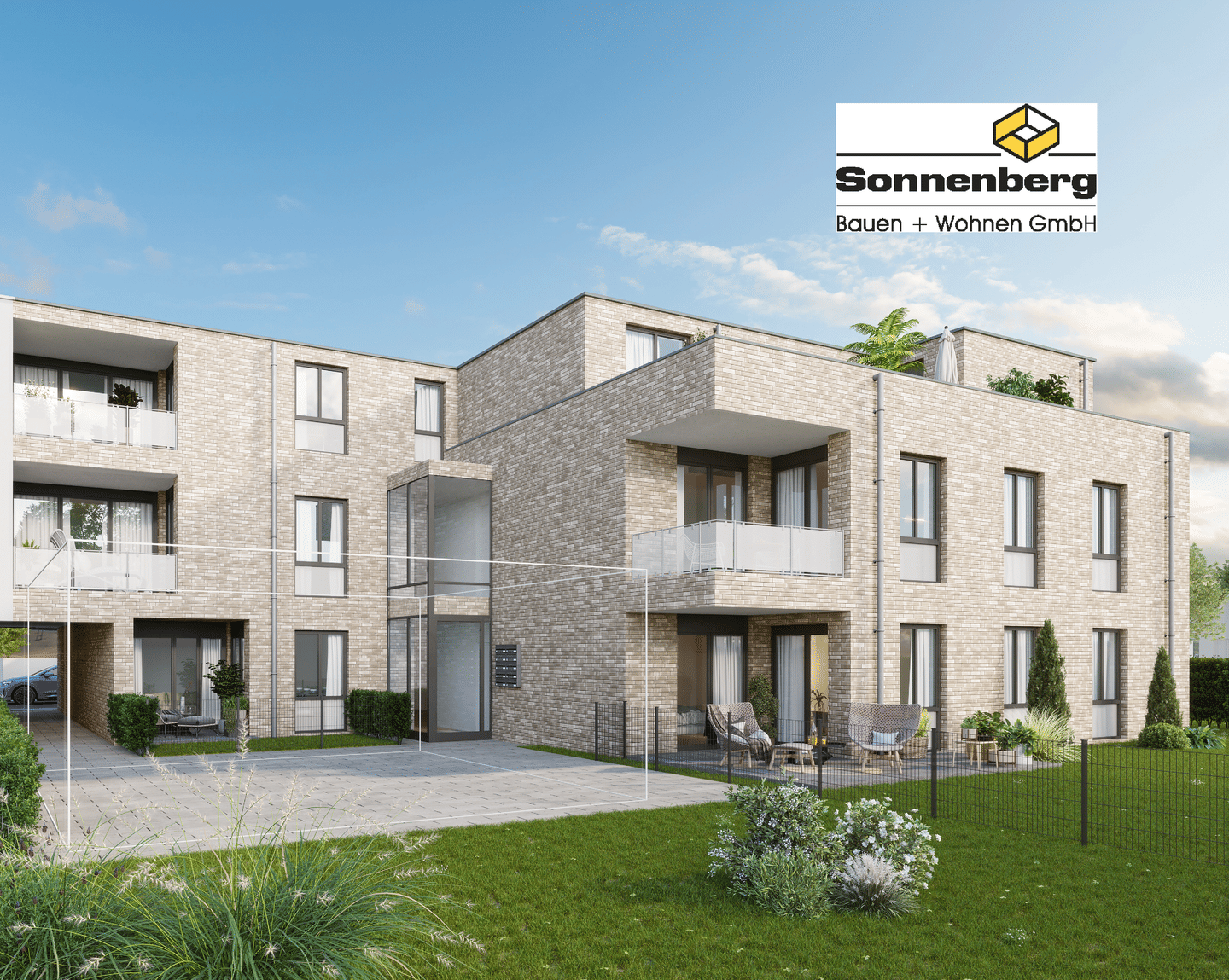 Hochwertige Neubau-/Eigentumswohnung mit 3 Zimmern in Emsdetten Zentrum, 48282 Emsdetten