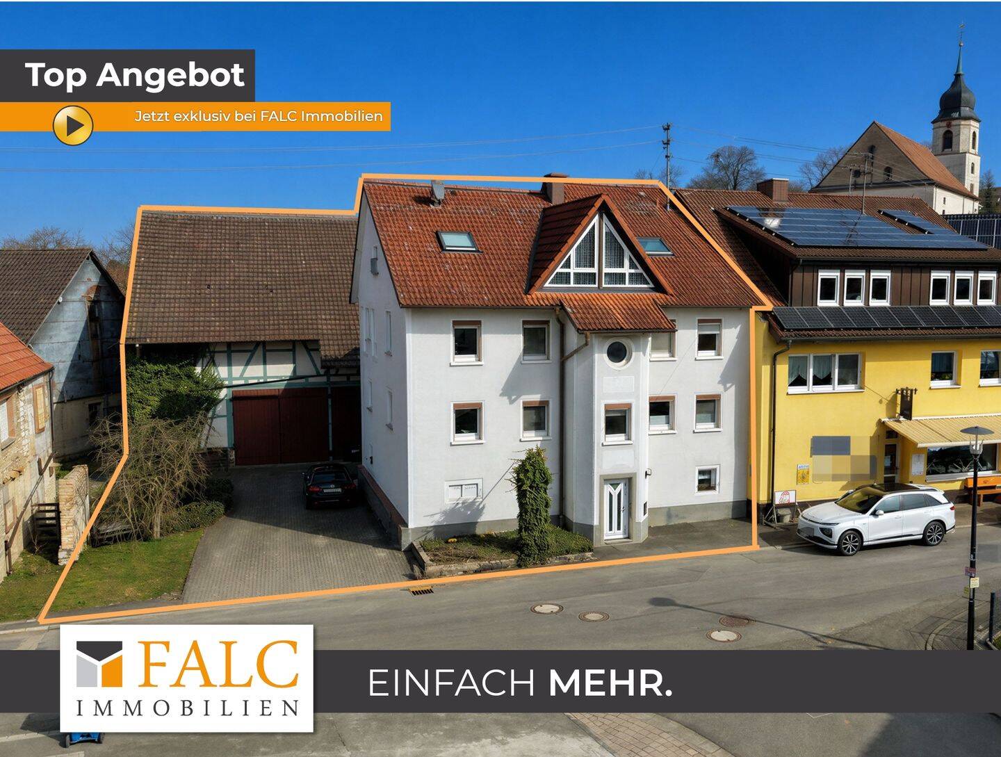 Seltene Gelegenheit: 2-3 Familienhaus mit riesiger Scheune und Werkstatt, 74747 Ravenstein
