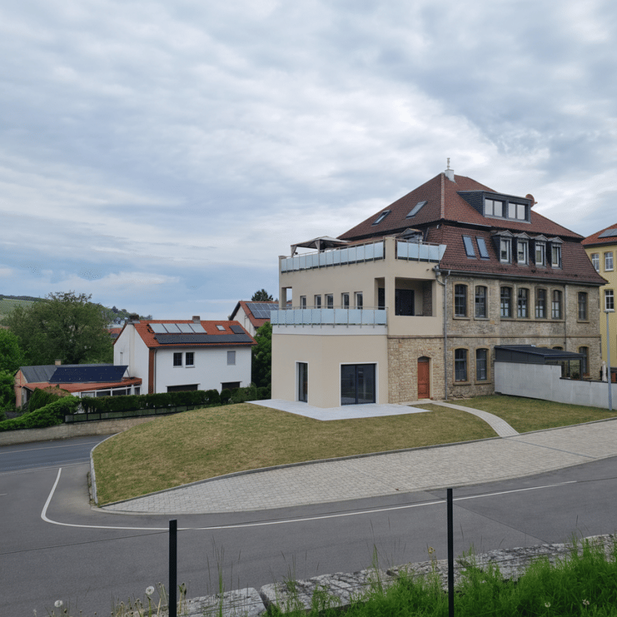 Blick ins Grüne – zentrale Wohnung 3-Zi + Wohnküche mit Garten, 97340 Marktbreit