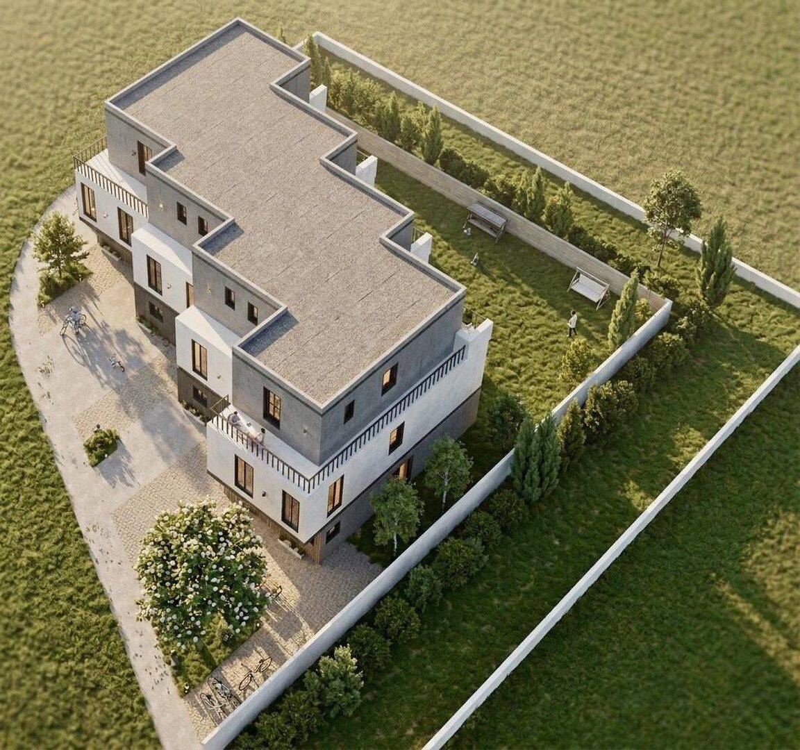 Neubau-Reihenhaus in Nauheim: 143 m², 5 Zimmer, Wärmepumpe, Erstbezug 2027 – provisionsfrei, 64569 Nauheim