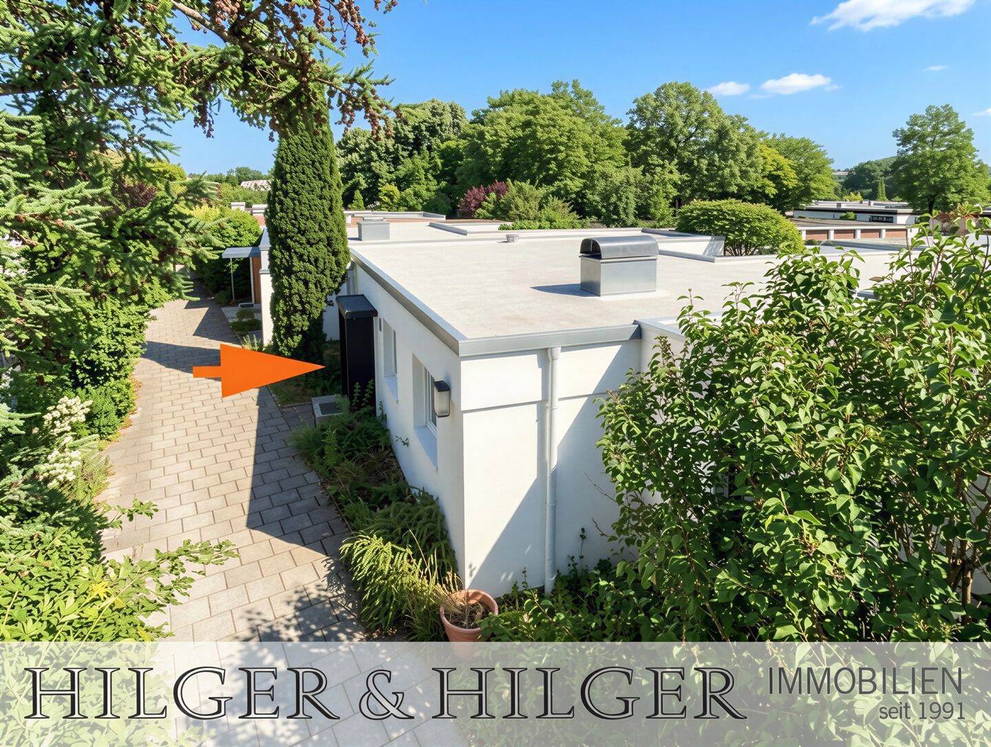 Für Individualisten: Bungalowmäßiges Atriumhaus, offiziell ca. 142 m² Wfl., mit ausgebautem UG ca. 190 m² Wfl./ Nfl., 81475 München (Thalk. Obersendl.-Forsten-Fürstenr.-Solln)
