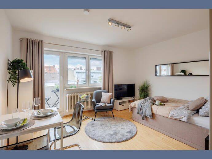 Möbliert: Charmante 1-Zimmer Wohnung im angesagten Glockenbachviertel, 80469 München (Altstadt-Lehel Ludwigsvorstadt-Isarvorstadt)