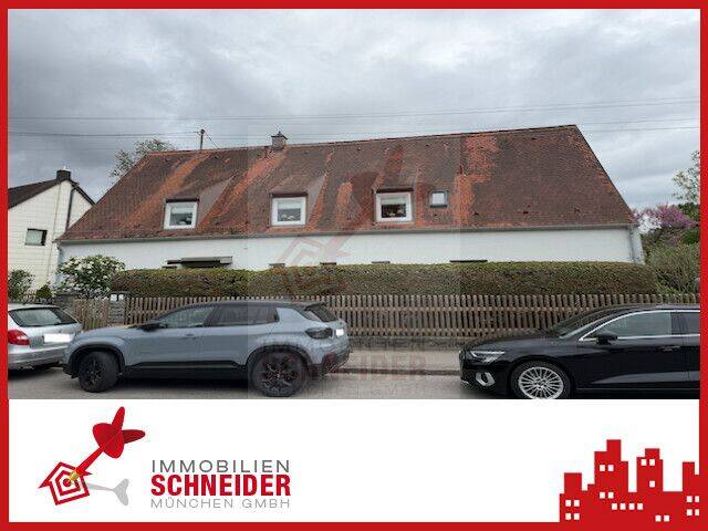 IMMOBILIEN SCHNEIDER – Erbbau- renovierungsbedürftiges 3 Parteien Haus, ruhiger Lage,voll vermietet, 80997 München (Allach-Untermenzing Moosach Pasing-Obermenzing)