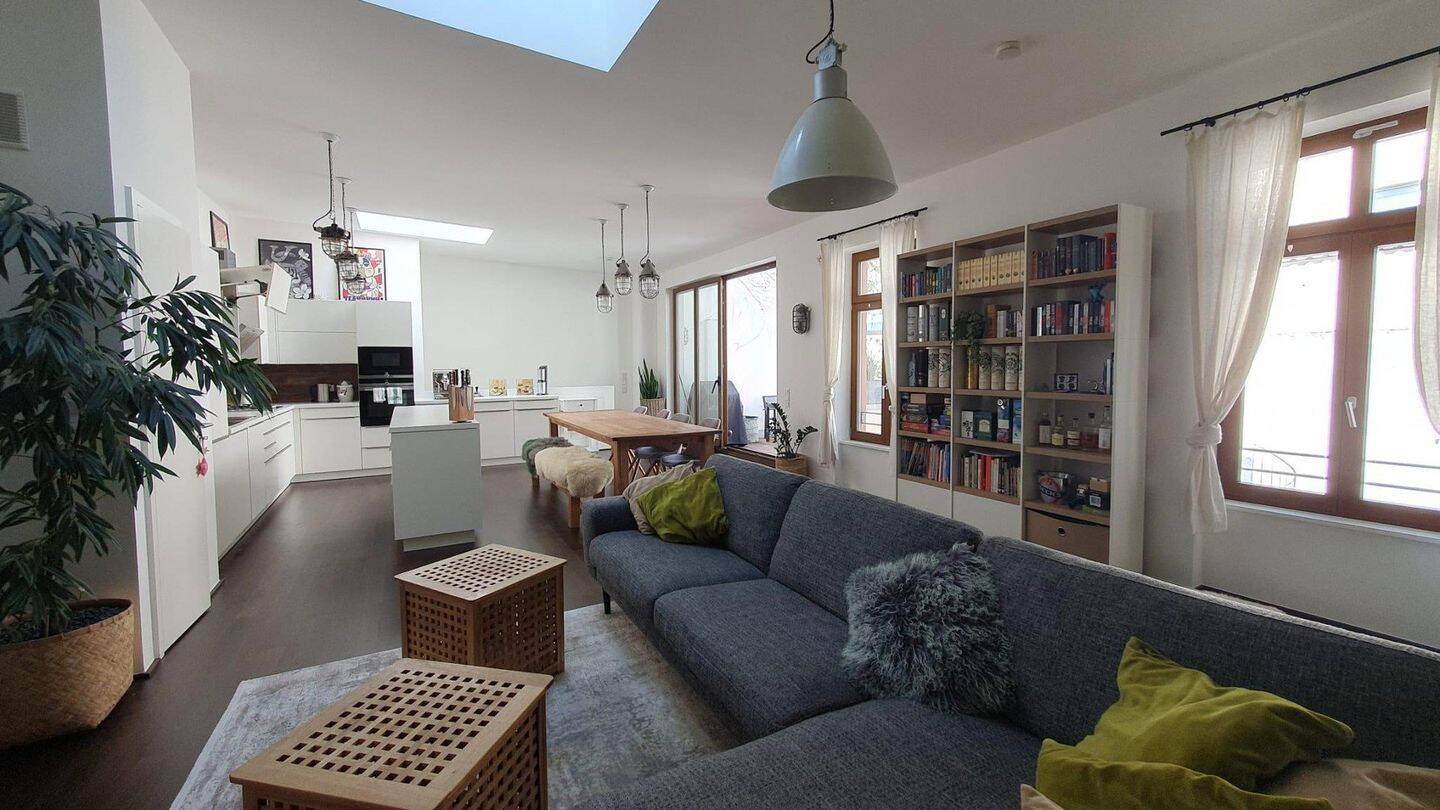 Exklusive Maisonette-Loft mit charmanter Innenhofterrasse an der Kupferbergterrasse, 55116 Mainz (Altstadt Neustadt Oberstadt)