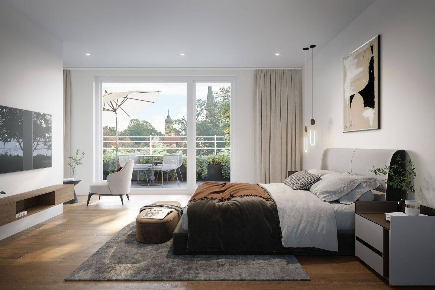 Am Sonnenhang (Haus A) – Moderne Stadthäuser in Aub, 97239 Aub