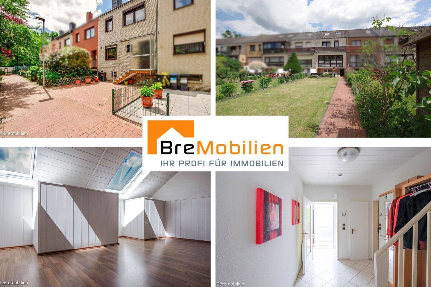 Zuhause ankommen: Charmantes Reihenmittelhaus mit Garage in begehrter Lage nahe Oberneuland, 28325 Bremen (Ellenerbrok-Schevemoor Oberneuland Tenever)