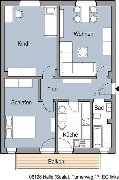 Platz für die gesamte Familie, 6128 Halle (Saale) (Böllberg-Wörmlitz Gesundbrunnen Innenstadt Silberhöhe Südstadt)