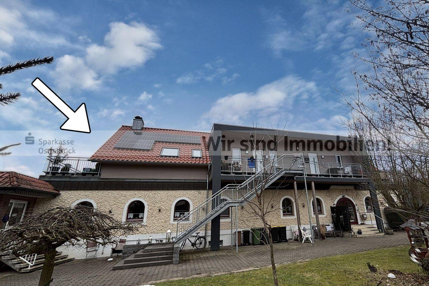 Einzigartig wohnen mit Balkon & eigenem Eingang, 49124 Georgsmarienhütte