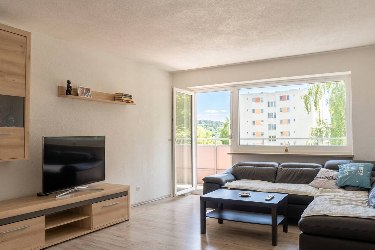 Leerstehend & sofort verfügbar – 2-Zimmer-Wohnung mit Balkon und Garage in Villingen, 78048 Villingen-Schwenningen
