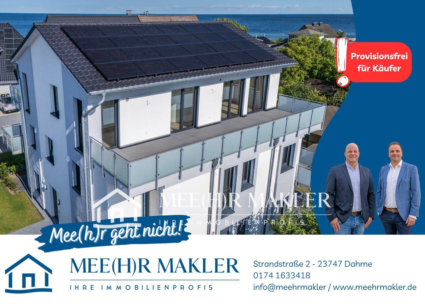 Exklusive Penthouse-Eigentumswohnung mit traumhaftem Ostseeblick – Neubaukomfort auf höchstem Niveau, 23747 Dahme