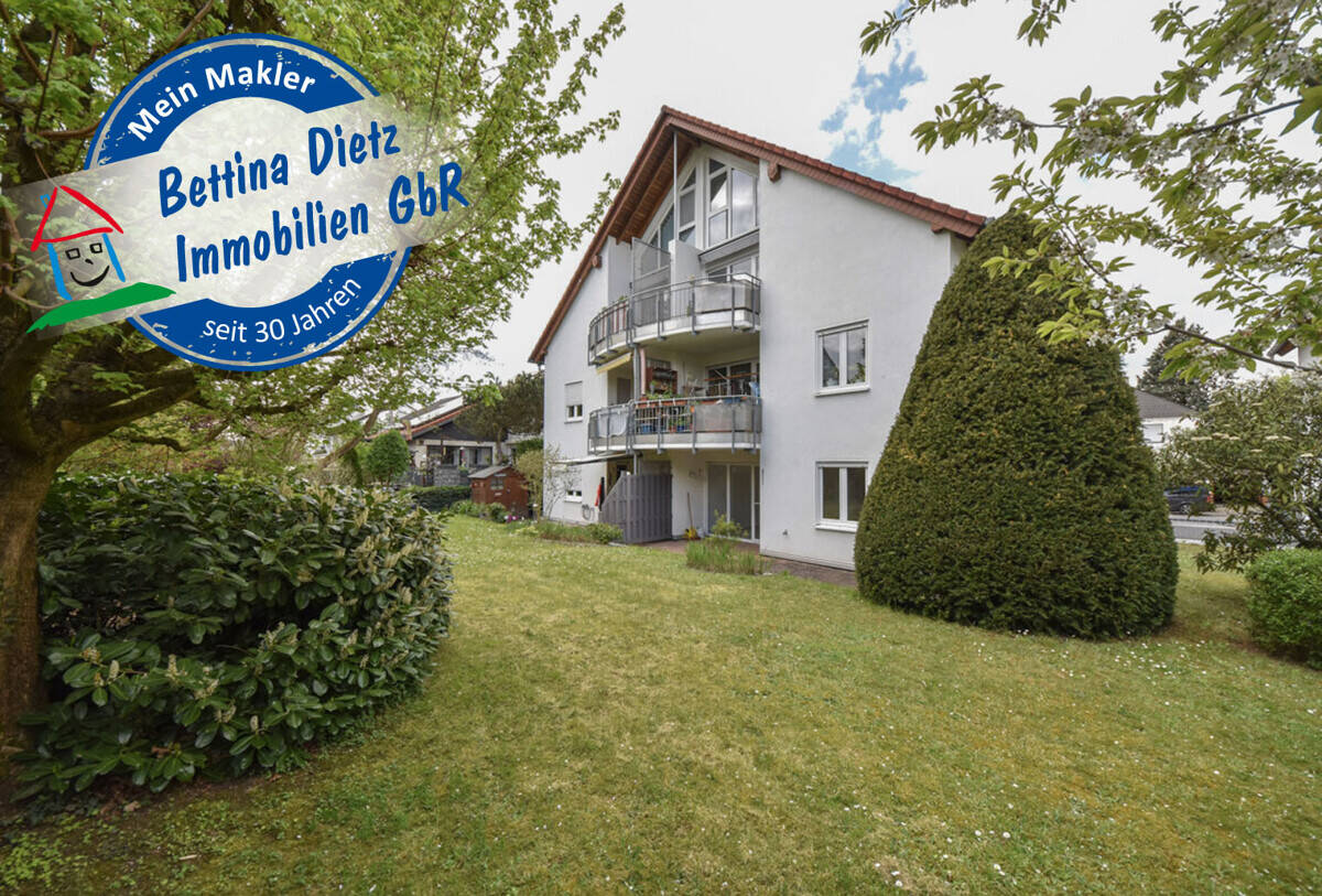 DIETZ: Einzugsbereite 2-Zimmer-Terrassenwohnung, eigener Garten, Einbauküche und Parkplatz!, 64807 Dieburg