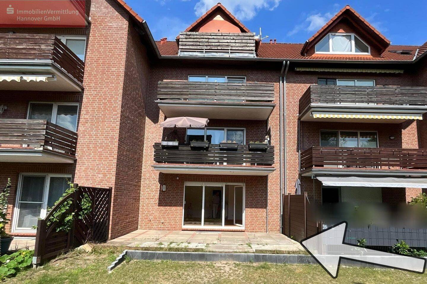 Sehr ruhige Lage mit ca. 30 m² Terrasse, 31303 Burgdorf