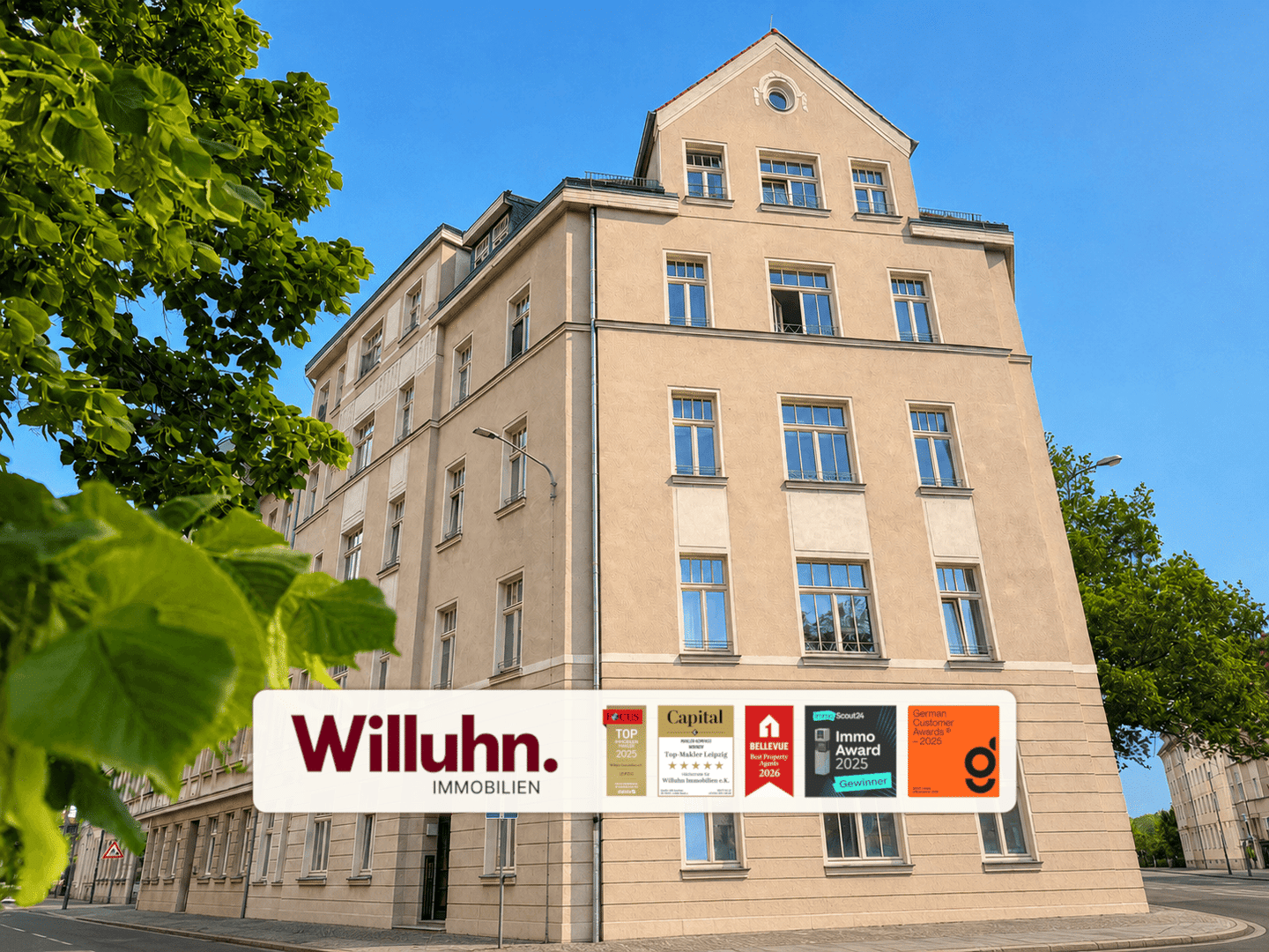 Kernsanierung in 2016 I 3-Zimmer I Hochparterre I Balkon I Tageslichtbad mit Wanne I Denkmalschutz, 4347 Leipzig (Heiterblick Schönefeld Schönefeld-Abtnaundorf Schönefeld-Ost Thekla)