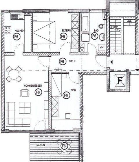 Charmante 3-Zimmer Wohnung, 88677 Markdorf