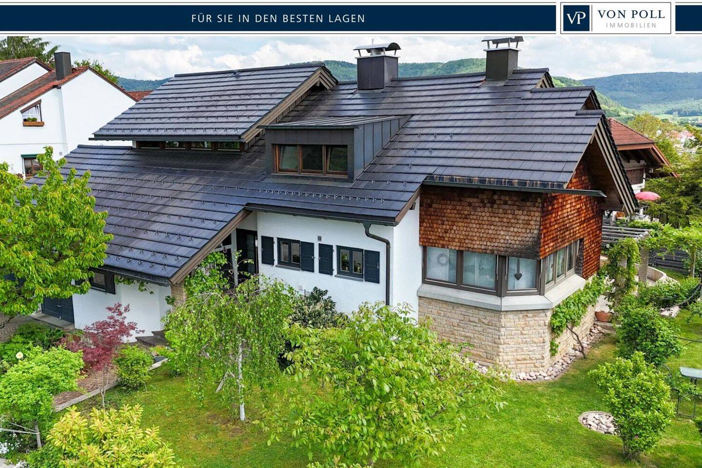 Individuell konzipiertes Wohnhaus mit architektonischer Handschrift und weitem Achalmblick, 72800 Eningen unter Achalm