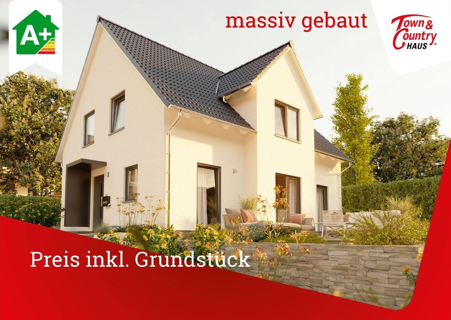 Lichthaus 152, Preis inkl. Grundstück, massiv gebaut, 54314 Zerf