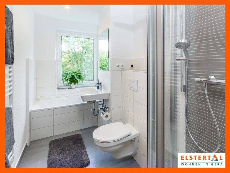 Musterwohnung +++ ALLES NEU FÜR SIE +++ Hochwertiges Bad mit Wanne oder Dusche, 7545 Gera (Bieblach Innenstadt Ostviertel Pforten Untermhaus)