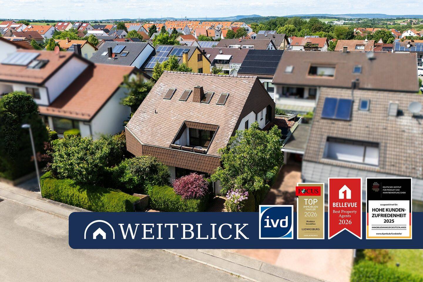 WEITBLICK: Familientraum mit eigenem Pool!, 71696 Möglingen