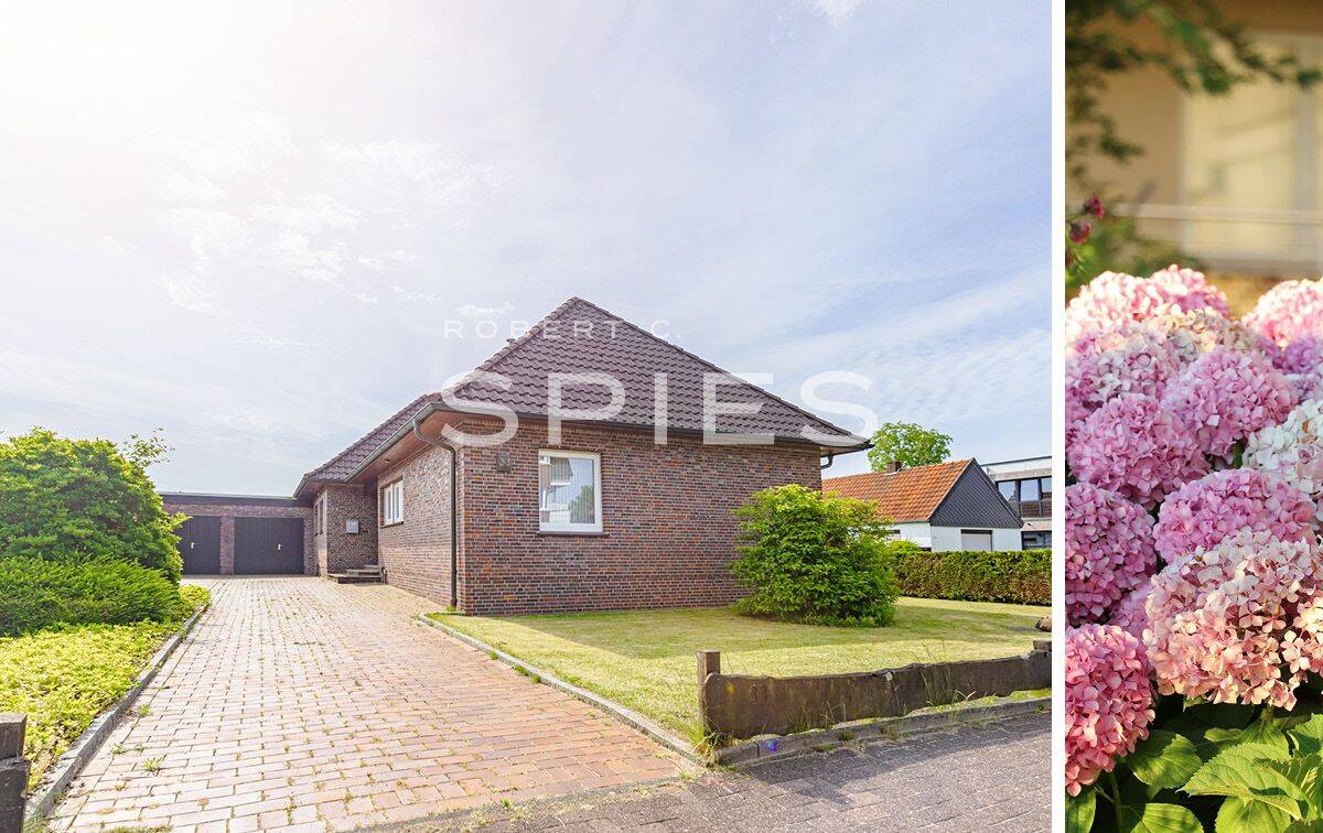 Großzügiger Bungalow mit Südwest-Garten und Blick ins Grüne, 27751 Delmenhorst