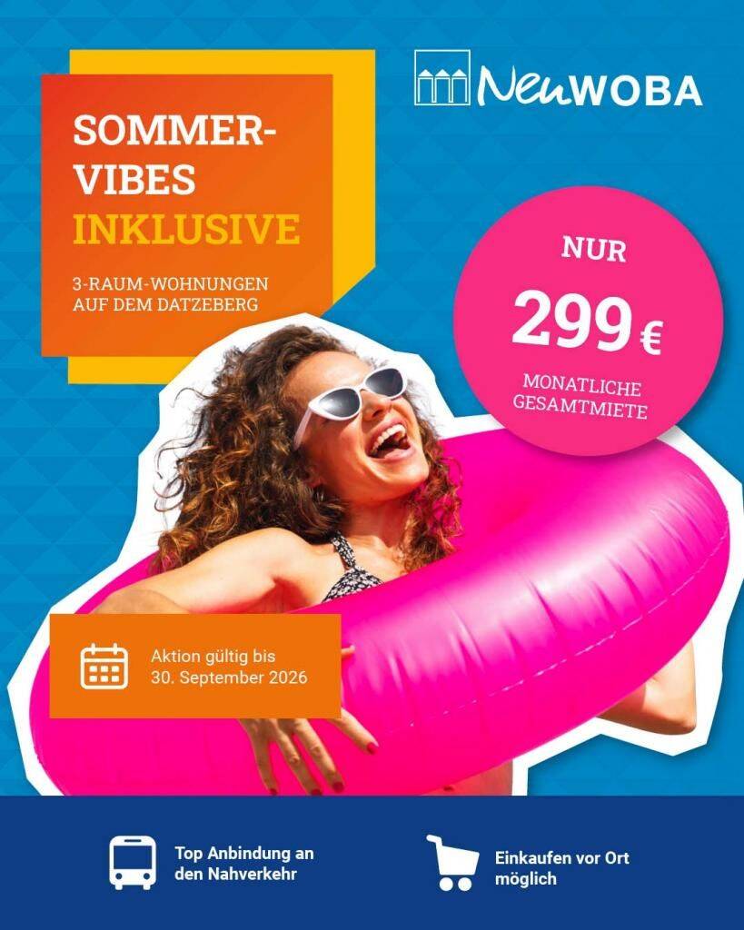 Angebot „Sommer – Kampagne Datzeberg 2026“ 299 €, 17034 Neubrandenburg