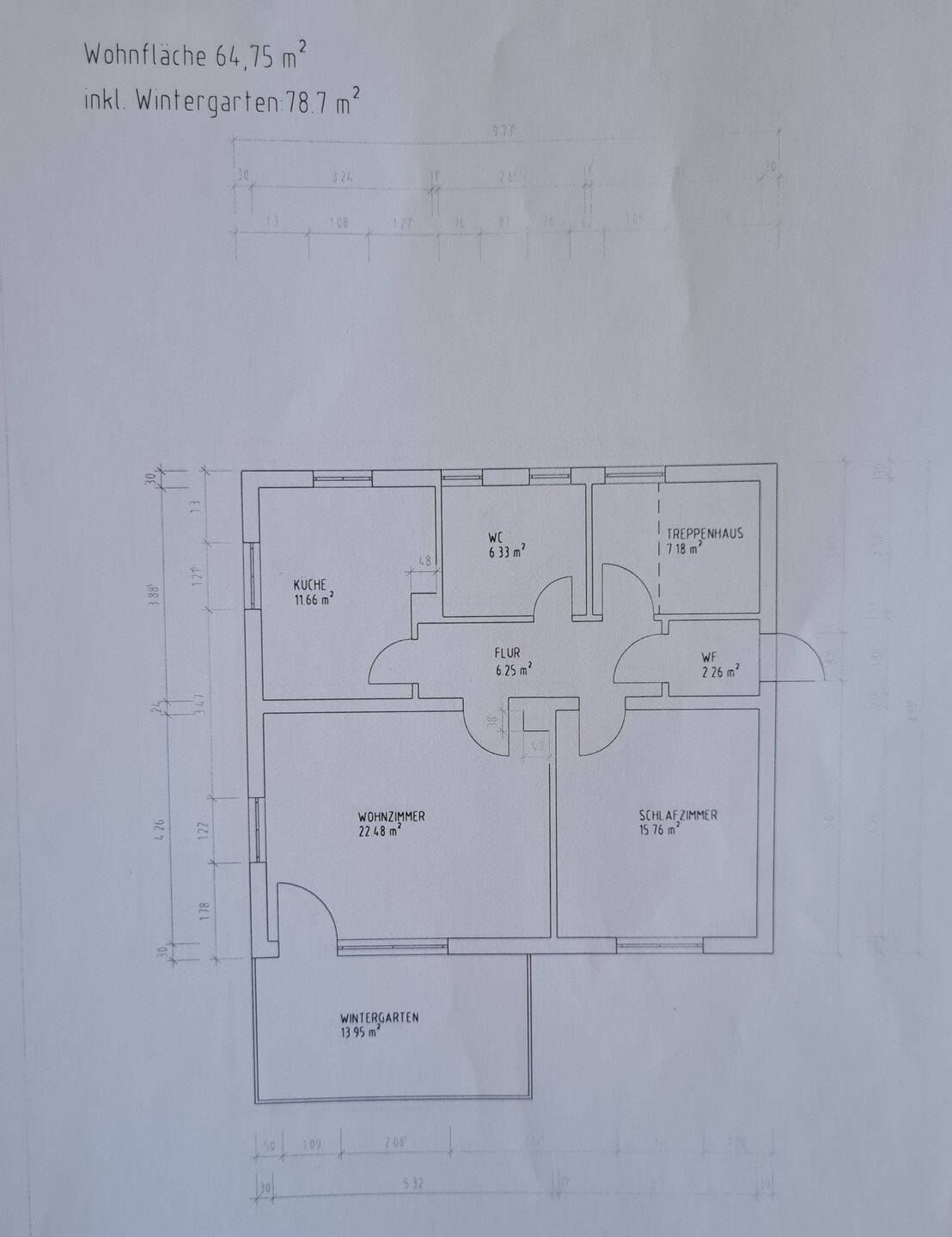 3-Zimmer-Wohnung mit schönem Wintergarten, 91275 Auerbach i.d. OPf.