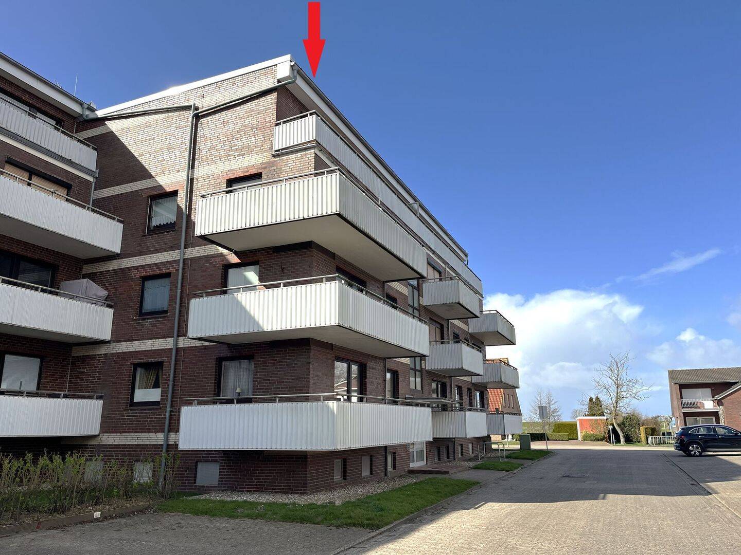 Dornumersiel: Dachgeschosswohnung mit Weitblick, 26553 Dornum