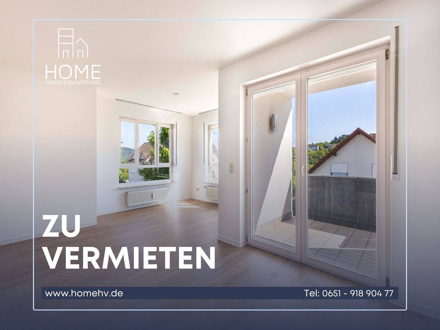 Trier-Konz: Charmante 2 ZKB-Wohnung mit ca. 62 m² WFL, Balkon, Einbauküche und PKW-Stellplatz, 54329 Konz
