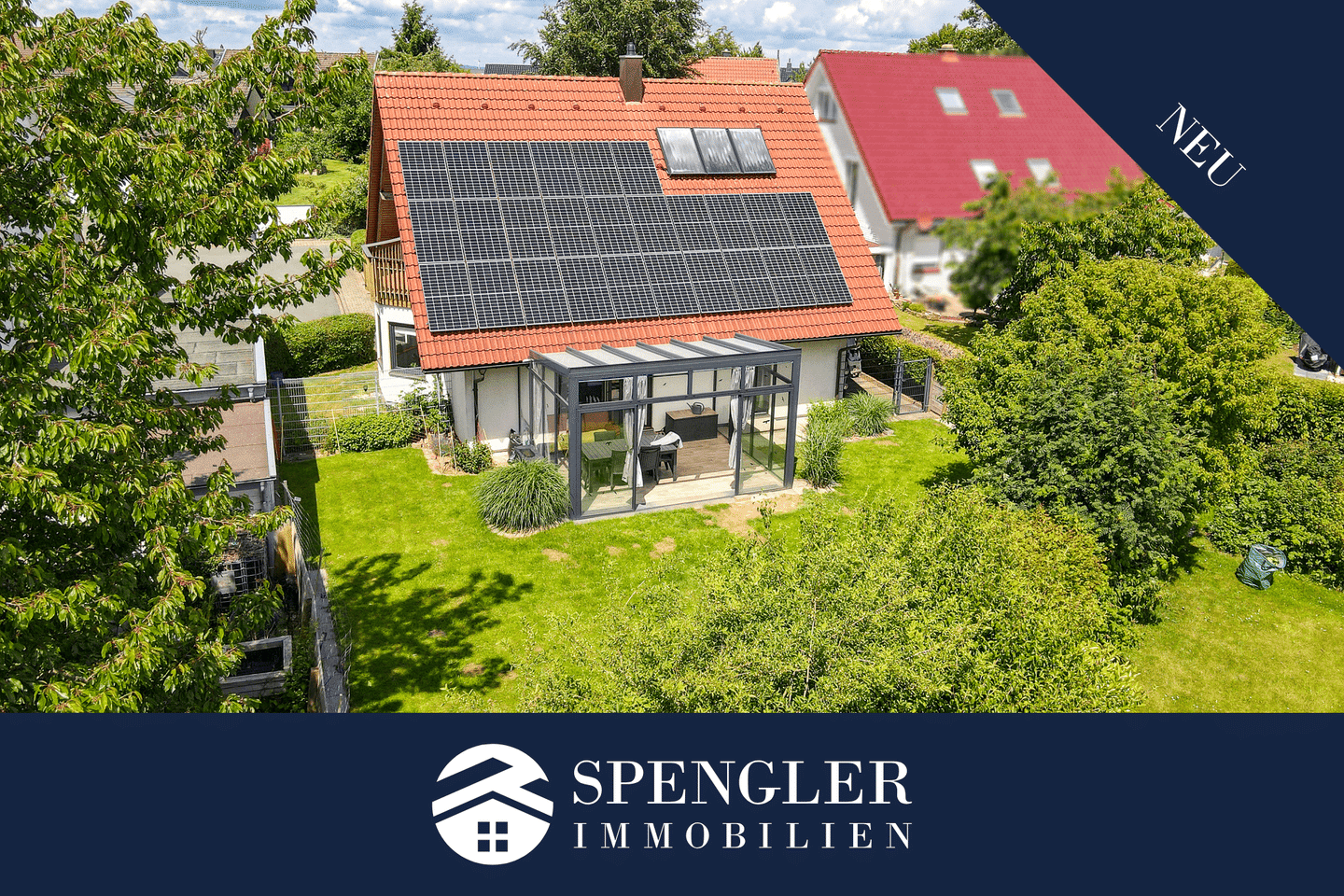 Familientraum in Spenge: Niedrigenergiehaus mit PV-Anlage und schönem Grundstück, 32139 Spenge