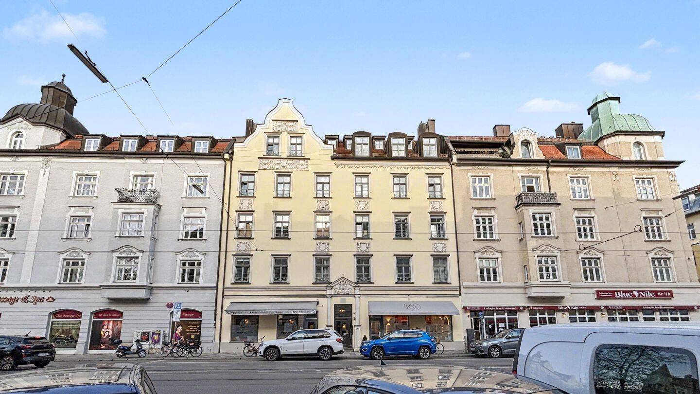 Wunderschöne 2-Zimmer-Jugendstilwohnung im Denkmalschutz von München-Schwabing – vermietet, 80796 München (Schwabing-West)