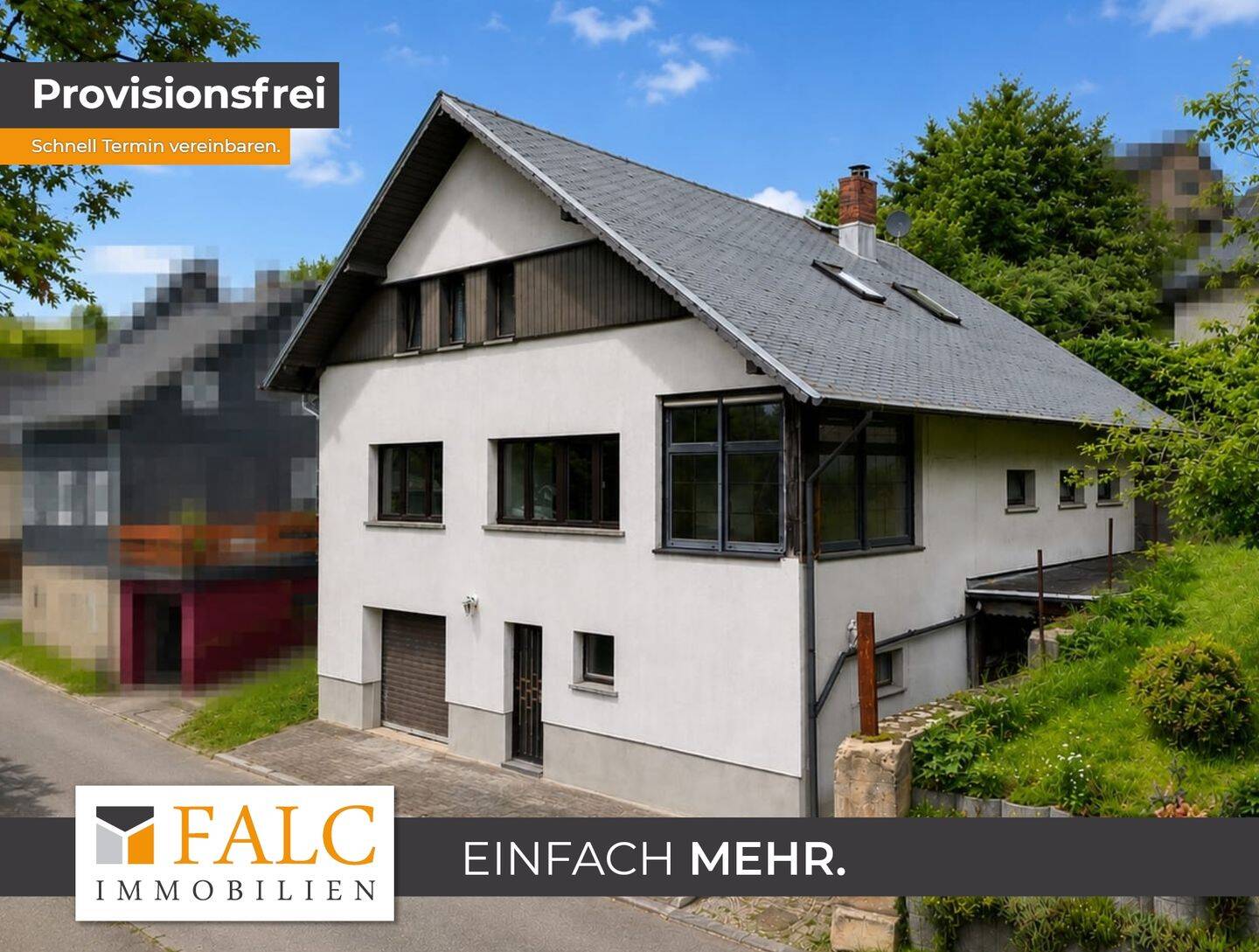SCHNÄPPCHEN! Vollunterkellertes Zweifamilienhaus in Cursdorf – FALC Immobilien, 98744 Cursdorf