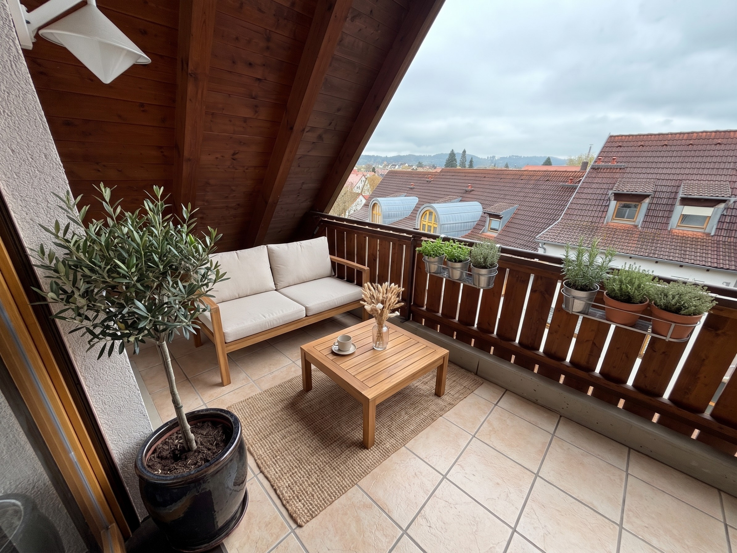 Lichtdurchflutete Dachgeschosswohnung mit Kamin, Loggia und TG-Stellplatz, 91785 Pleinfeld