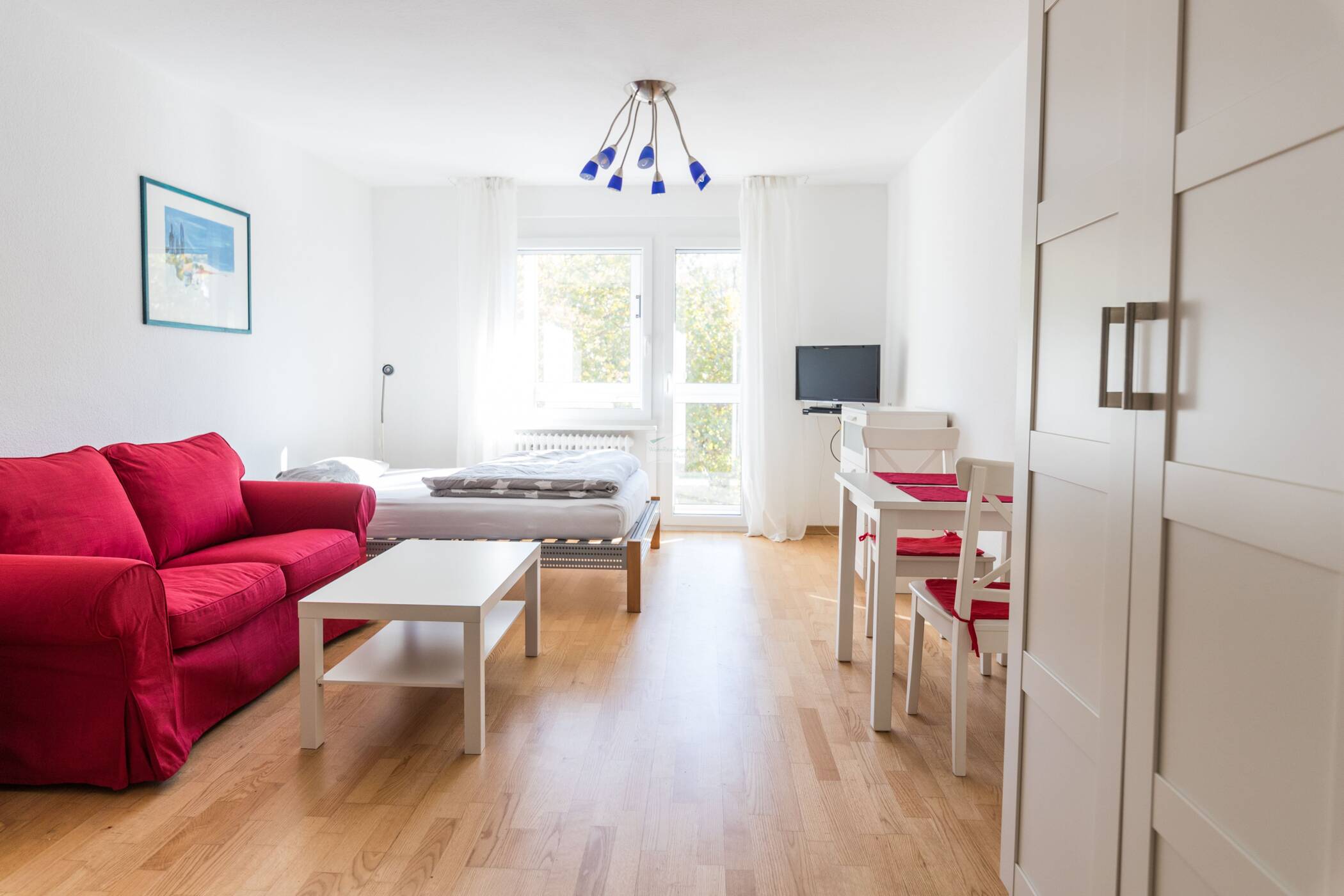 WohnRaumAgentur.de: Frankfurt-Innenstadt: Möbliertes Apartment, 60318 Frankfurt am Main (Innenstadt Nordend-Ost Nordend-West)