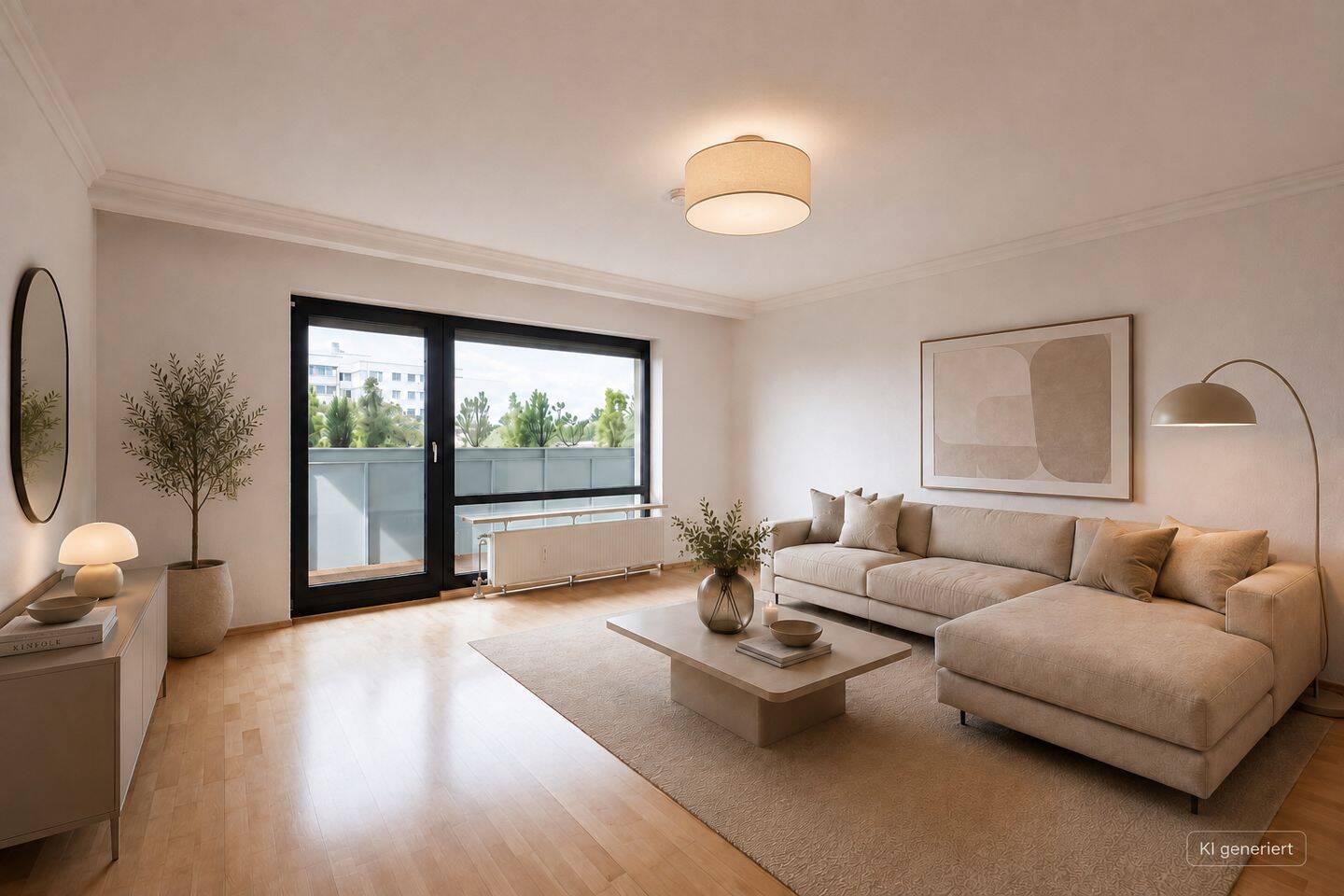 Familienwohnung mit Südwest-Balkon in ruhiger Lage, 80992 München (Moosach Neuhausen-Nymphenburg Pasing-Obermenzing)